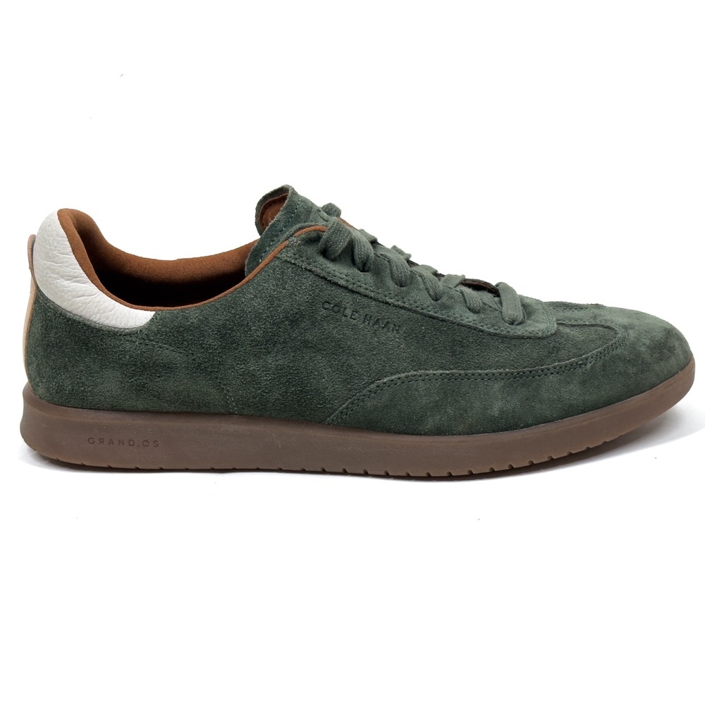 Cole Haan Grandpro Turf Sneaker Men’s Size 10.5 Suede Olive Green